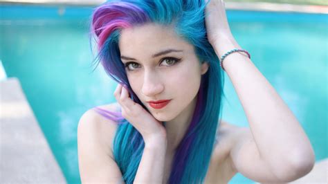 blue hair pornstars|Blue Hair Free Porn Videos .